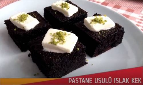 Pastane Usulü Islak Kek Yapımı