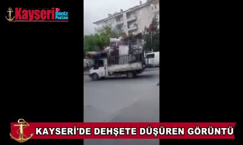 Kayseride Dehşet Veren Olay