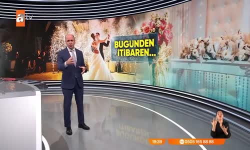 Düğünler de biraz daha normalleşti