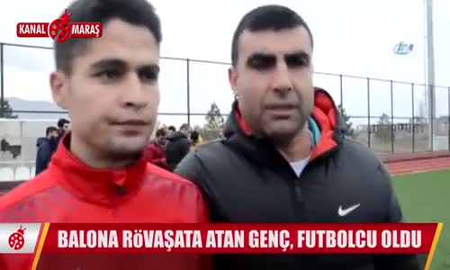 Balona Rövaşata Atan Gencin Futbolcu Olması