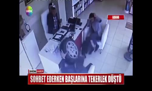 Sohbet Ederken Başa Araba Tekerinin Gelmesi