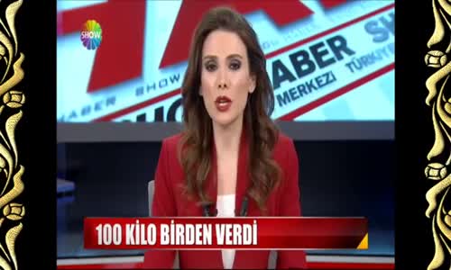 100 Kilo Verip Güzellşen Kadın