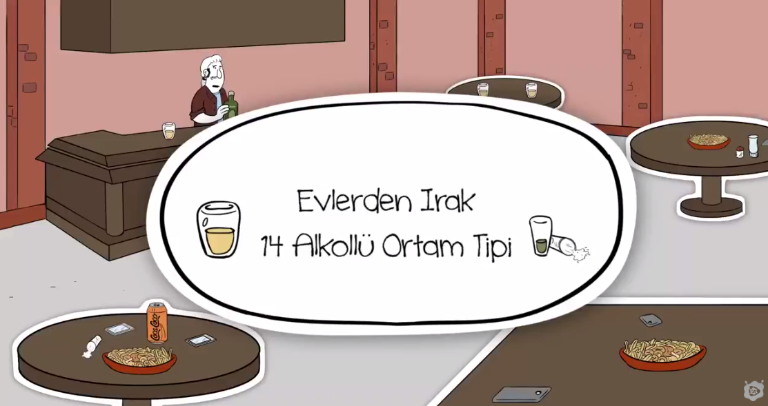 Evlerden Irak 14 Alkollü Ortam Tipi