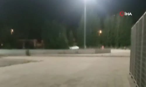 Karantinadan kaçtı, drift yaparken yakalandı