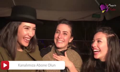 Söz Dizisi Oyuncuları  Aybüke Pusat Nil Günal Ve İlayda Ildır Röportajı 