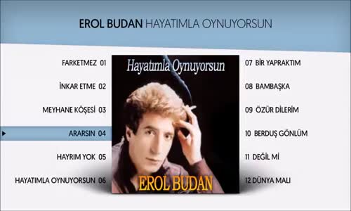 Erol Budan - Ararsın