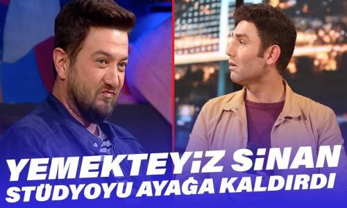 Yemekteyiz'e  Damga Vuran Sinan'dan Onur Büyüktopçu'ya Sürpriz - Eser Yenenler Show