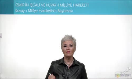 EBA T.C. İNKILAP TARİHİ VE ATATÜRKÇÜLÜK  LİSE - MİLLİ MÜCADELE HAZIRLIKLARI - İZMİR'İN İŞGALİ VE KUVAYIMİLLİYE - KUVAYIMİLLİYE HAREKETİ