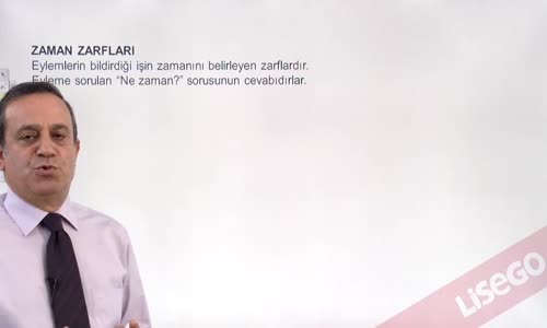 EBA TÜRKÇE LİSE SÖZCÜK TÜRLERİ-ZARF(BELİRTEÇ) -ZAMAN, AZLIK- ÇOKLUK VE YER-YÖN ZARFLARI