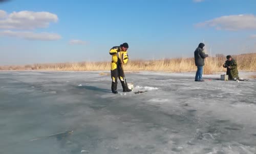 Rus Balıkçıların Müthiş Balık Avı