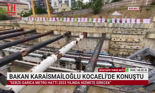 BAKAN KARAİSMAİLOĞLU KOCAELİ’DE KONUŞTU