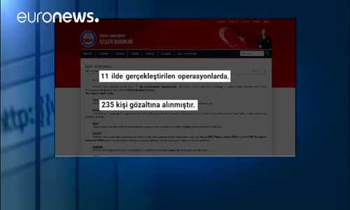 İstanbul'daki terör saldırısı sonrası 235 gözaltı