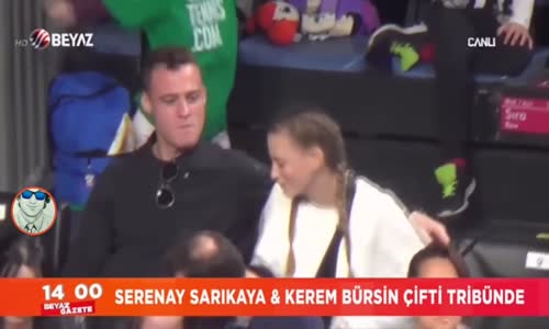 Serenay Sarıkaya'dan Olay Kıyafet Kerem Bürsin İle Tribünde