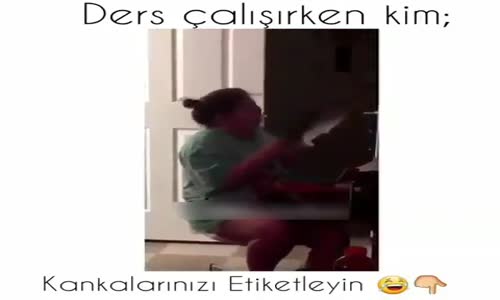 Çalıştığı Dersi Anlamayan Kız