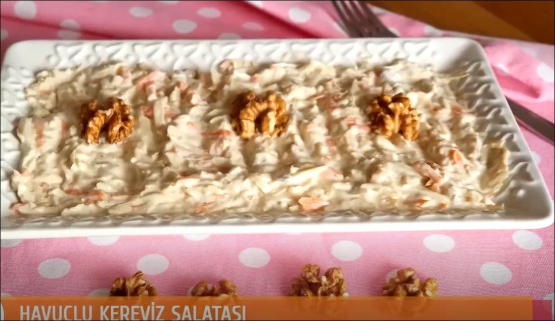 Havuçlu Kereviz Salatası 