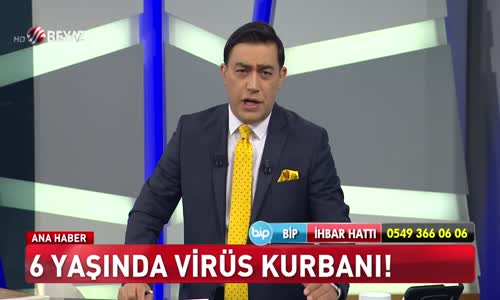 6 yaşında virüs kurbanı!