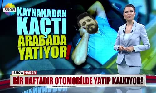 Kaynanasından Bıktı Arabada Yaşamaya Başladı - Röportaj Adam