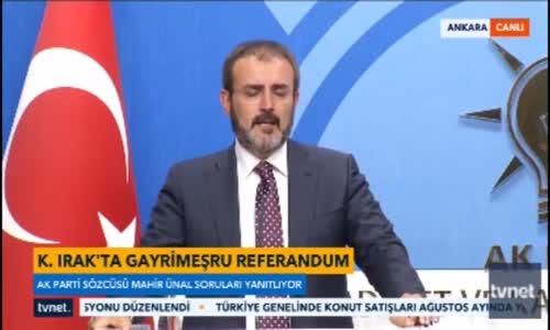 'Bölgede Sınırların Değişmesine İzin Vermeyeceğiz'