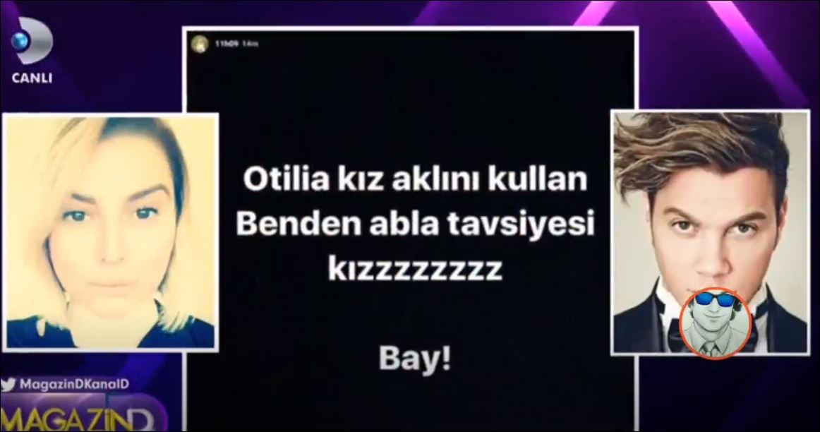 Hadise'nin Ablası Otilia'ya Sinan Akçıl Tavsiyesi