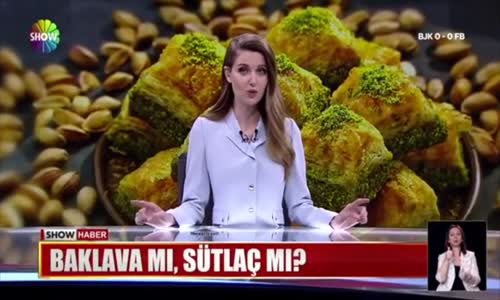 Baklava mı, sütlaç mı?