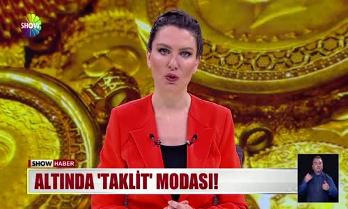 Altında 'taklit' modası!