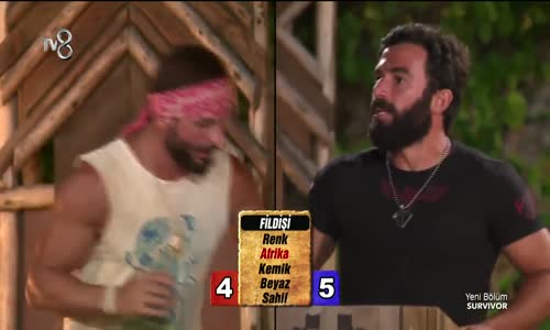 Mustafa Yasaklı Kelimeleri Kullanınca Turabi'yi Çıldırttı 78. Bölüm Survivor 2018