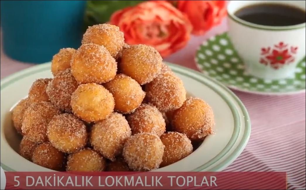 5 Dakikada Pratik Lokmalık Toplar 