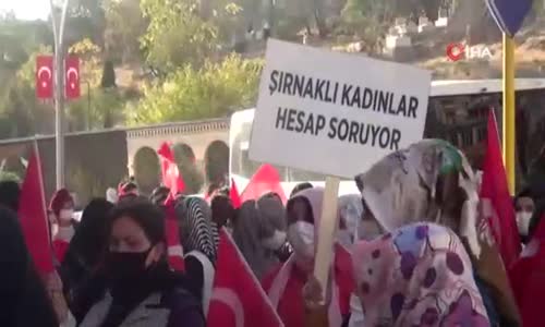 Şırnaklı anneler HDP'den hesap sormaya devam ediyor 