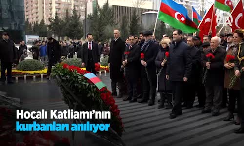 Hocalı Katliamı'nın kurbanları Anılıyor