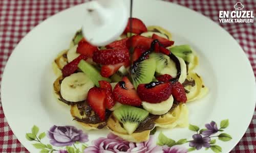 Evde Waffle Yapımı Ev Yapımı Waffle 