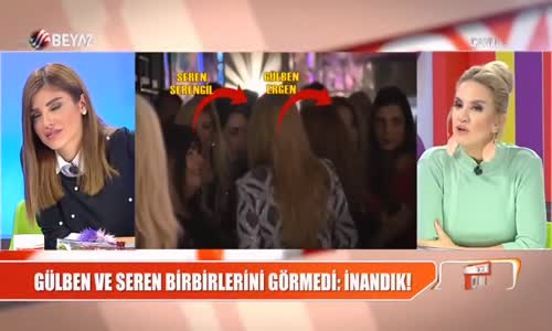 Gülben Ergen Ve Seren Serengil Pişti Oldu 