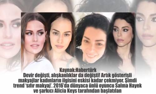 Ünlülerin Makyaj Sanatçısı 'Sıfır Makyaj' Akımını Yorumladı