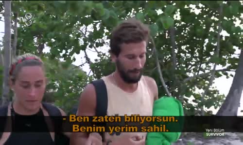 İki Takım Aynı Sahilde Buluştu Sıcak anlar 98. Bölüm Survivor 2018