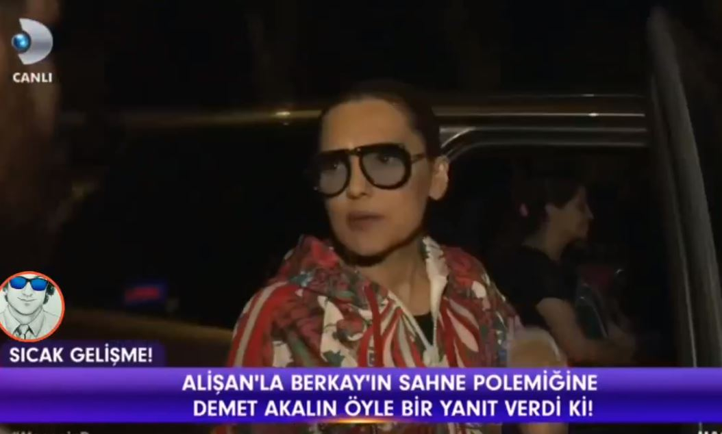 Demet Akalın Alişan'a Berkay İle Alakalı Öyle Bir Cevap Verdi Ki