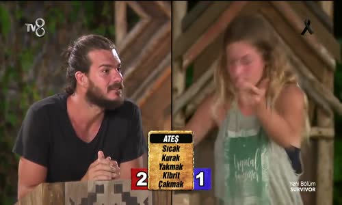 Hakan Kelimeyi Bilemedi Yağmur Çileden Çıktı 72. Bölüm Survivor 2018