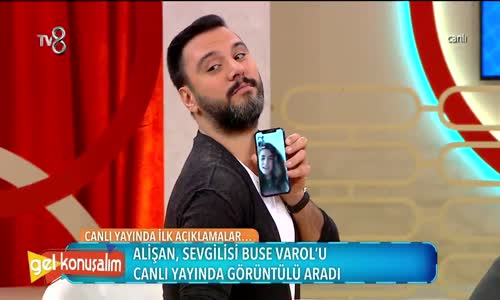 Alişan Canlı Yayında Buse Varol'u Görüntülü Aradı