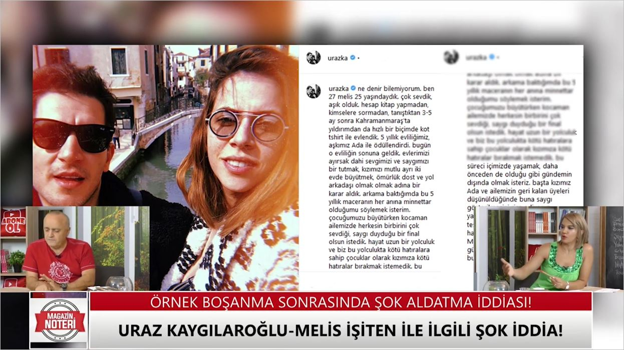 Uraz Kaygılaroğlu İle Melis İşiten Onun Yüzünden Mi Boşandı