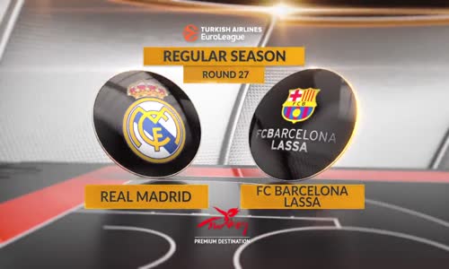 Real Madrid 85-69 Barcelona Lassa (Maç Özeti - 22 Mart 2017)