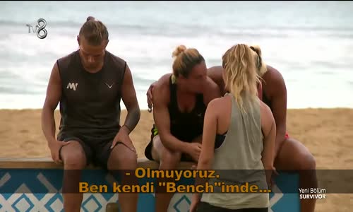 Nagihan Bench'te Gözyaşlarını Tutamadı 74. Bölüm Survivor 2018