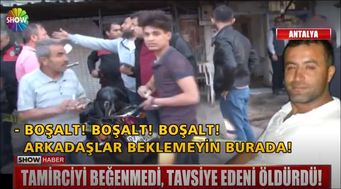 Tamirciyi Beğenmeyip Tavsiye Edeni Öldüren Adam