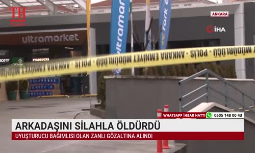 ARKADAŞINI SİLAHLA ÖLDÜRDÜ