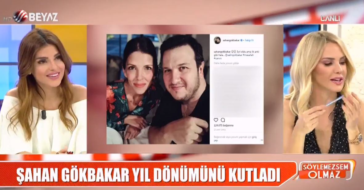 Şahan Gökbakar'dan Romantik Paylaşım