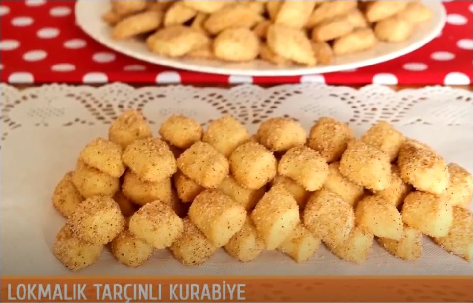 Lokmalık Tarçınlı Kurabiye