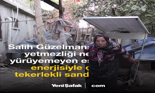 Yürüyemeyen Eşi İçin Güneş Enerjili Sandalye Tasarladı