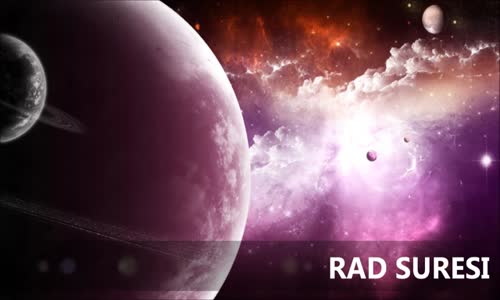 13. Rad Süresi Türkçe Meali 