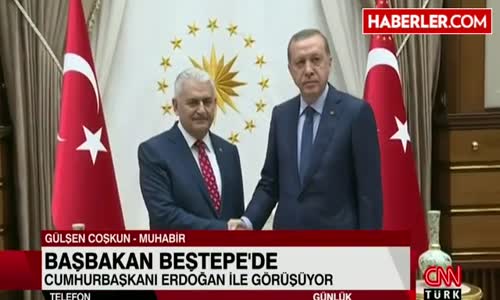 Son Dakika! Başbakan, Cumhurbaşkanı ile Görüşmek Üzere Beştepe'de