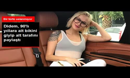  Didem Soydan,  Bikini Altının Fotoğrafını Paylaştı