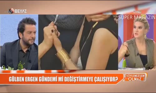 Gülben Ergen Gündemi Değiştirmeye Mi Çalışıyor