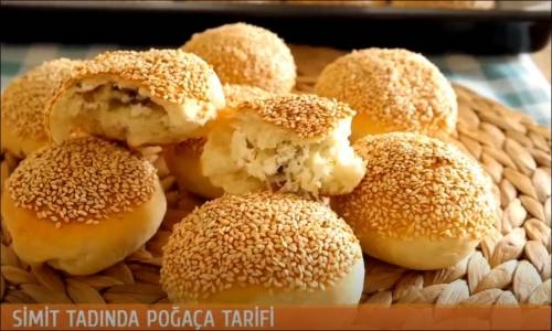 Simit Tadında Poğaça Tarifi 