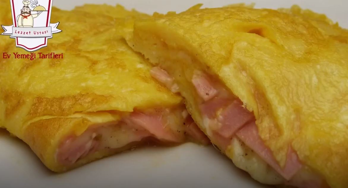 Omlet Tarifi  Kaşarlı Omlet Nasıl Yapılır 